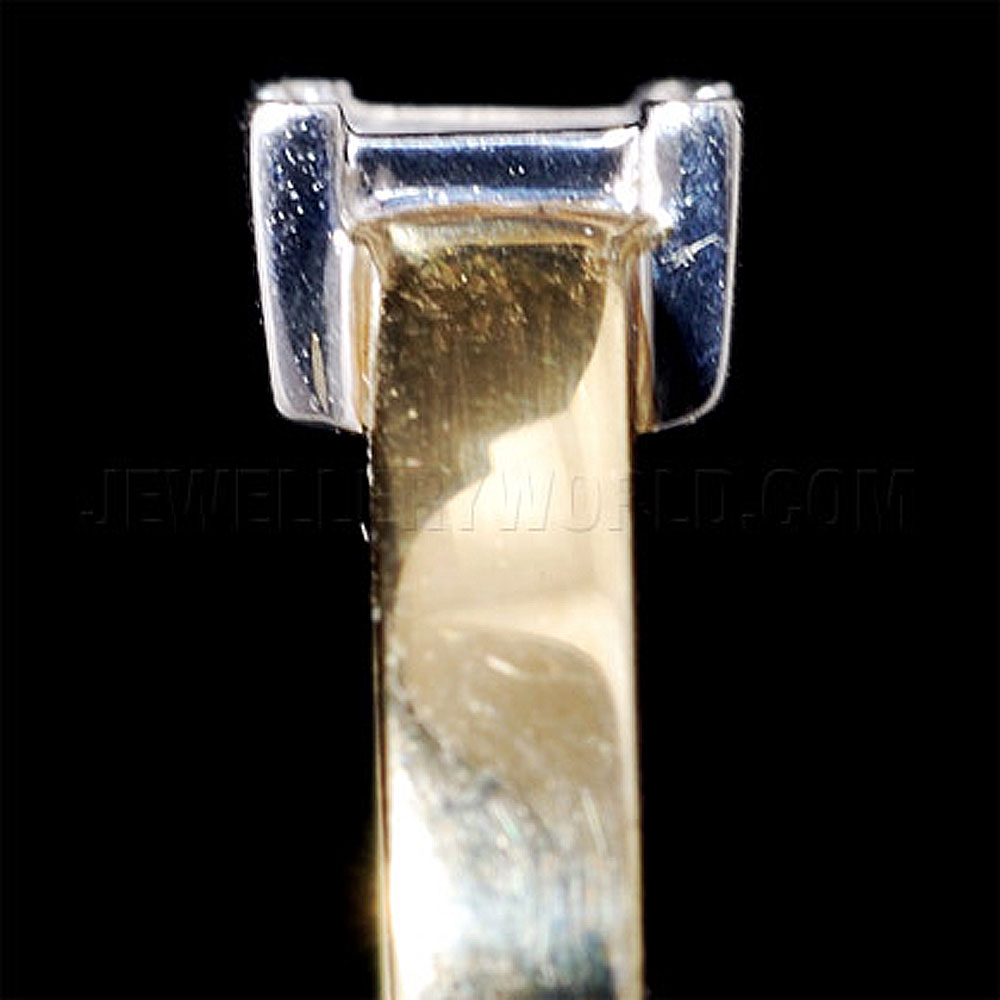 0.21ct Diamond 9ct Gold Princess Cut Cluster Ring - Jewellery World Online
