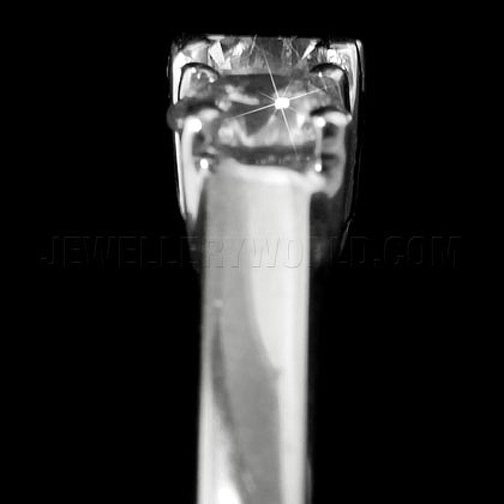 1ct Diamond 18ct White Gold Trilogy Ring - Jewellery World Online